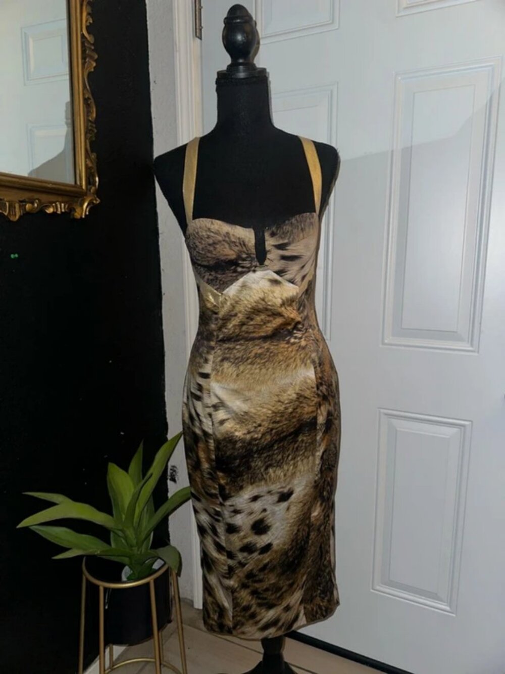 Just Cavalli Vintage Silk Slip Dress
